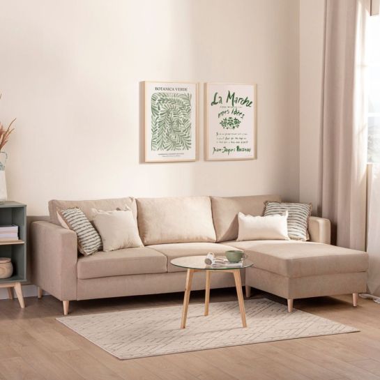 Cojín decorativo para sofá 45x45 cm - Cojines Chevron Lasa Home