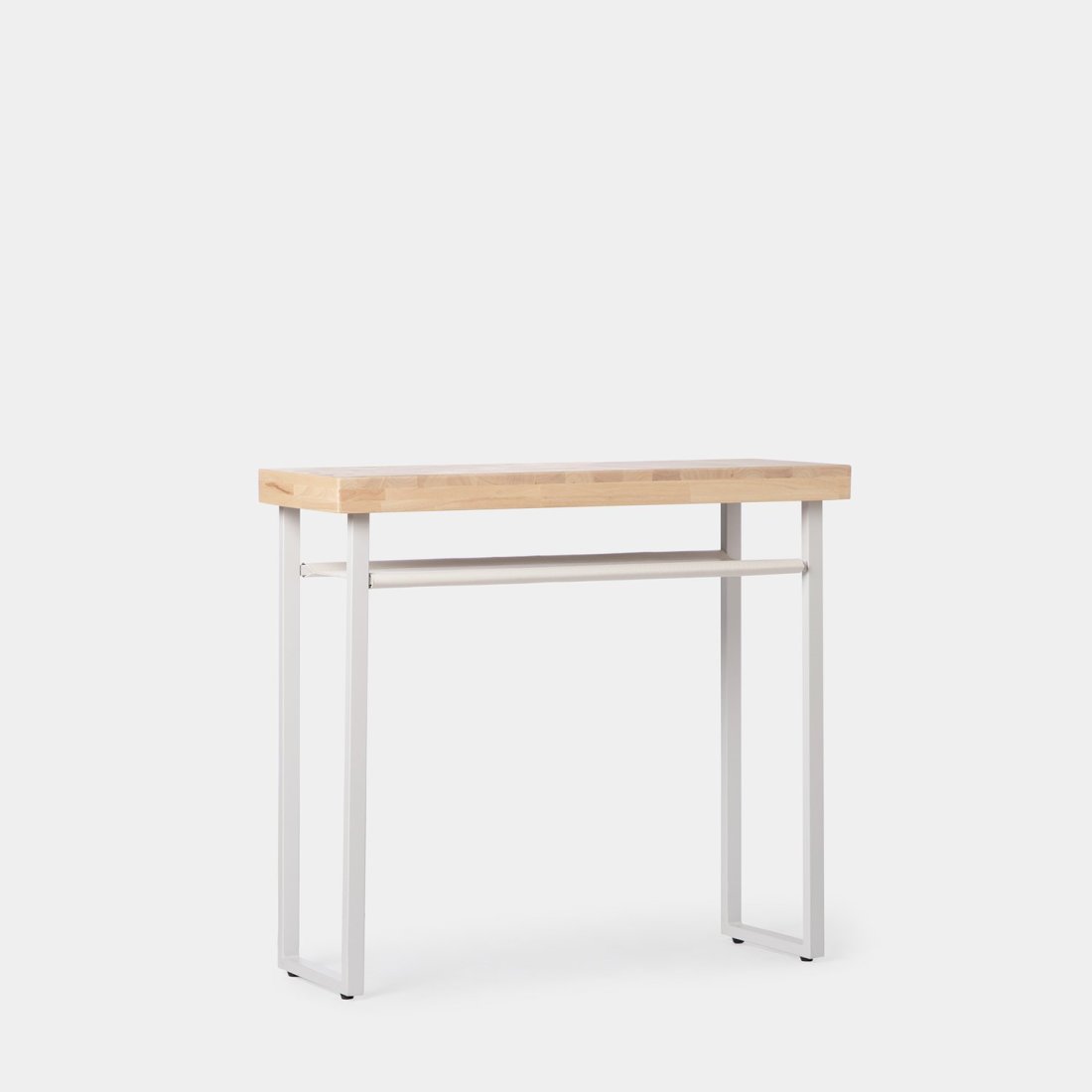 CONSOLA RECIBIDOR SIX BLANCA PATAS MADERA • MrHome